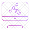 그래픽 디자인 디자인 도구 아이콘