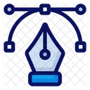 Graphic Design Design Bezier Icon