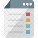 Graphic Design Listing Layout Listing Template Icon