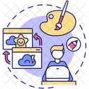 Graphic Design Designer Icon