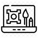 Graphic Designing  Icon