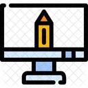 Graphic Design Visual Icon