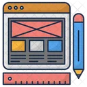 Graphic Layout  Icon