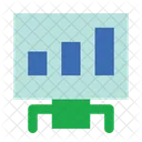 Graphic Presentation Business Analytics Statistics Icon