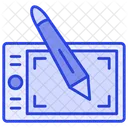 Graphic Tablet Drawing Icon