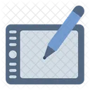 Graphic Tablet Drawing Art Icon