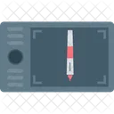 Graphic Tablet Digitizer Pen Tablet Icon