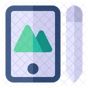 Graphic Tablet Tablet Draw Icon