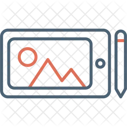그래픽 태블릿  아이콘