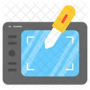 Graphic Tablet Pen Icon