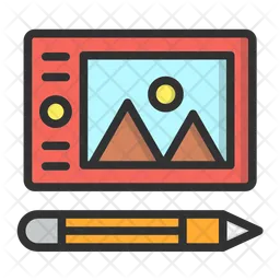 Graphic tablet  Icon