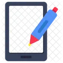 Graphic Tab Designing Drawing Icon