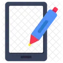 Graphic Tab Designing Drawing Icon