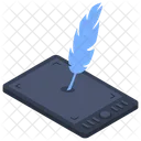 Graphic Tablet Digitizer Pen Tablet Icon
