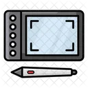 Graphic Tablet Digitizer Drawing Tablet Icon