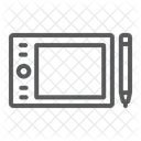 Graphic Tablet Electronic Icon