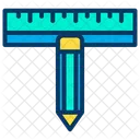 Geometry Measure Ruler Icon