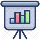 Graphical Presentation Business Analytics Statistical Data Business Infographics Icon