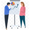 Graphical Presentation Business Workshop Employee Presentation Icon