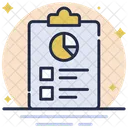Graphical Report Business Report Graphic Icon