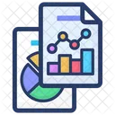 Statistical Analysis Business Analytics Business Report Icon