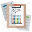 Graphical Representation Business Chart Analytics Icon