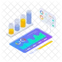 Graphical Representation Dashboard Statistics Icon