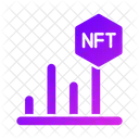 Graphique Nft Blockchain Icône