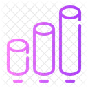 Graphique Diagramme A Barres Statistiques Icône