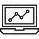 Referencement Graphique Ligne Icône