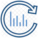 Analyse De Donnees Graphique Synchronisation Icône