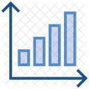 Analyse De Donnees Graphique Barre De Rapport Icône