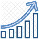 Analyse De Donnees Graphique Diagramme Icône