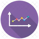 Ligne Graphique Croissance Icône