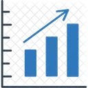 Graphique Graphique Commercial Statistiques Icône