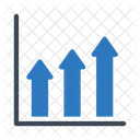 Graphique Croissance Augmentation Icône