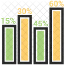 Diagramme à bandes  Icône