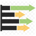 Diagramme à bandes  Icône