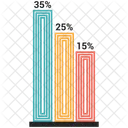 Diagramme à bandes  Icône