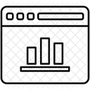 Diagramme à bandes  Icône