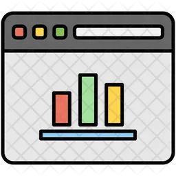 Diagramme à bandes  Icône