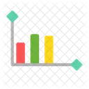 Graphique à barres  Icône