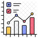 Diagramme à bandes  Icône