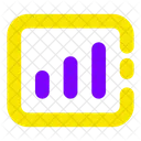 Diagramme à bandes  Icône