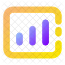 Diagramme à bandes  Icône