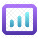 Diagramme à bandes  Icône