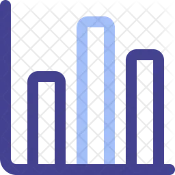 Diagramme à bandes  Icône