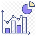 Diagramme à bandes  Icône