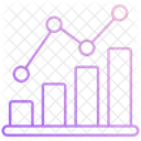 Diagramme à bandes  Icône