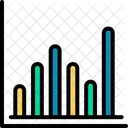 Graphique à barres  Icône